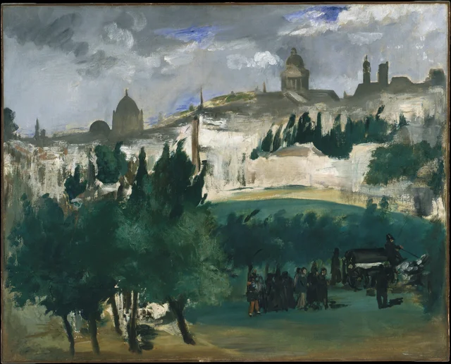 O Enterro, Édouard Manet