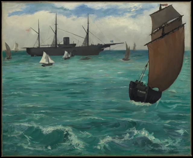 The "Kearsarge" at Boulogne
