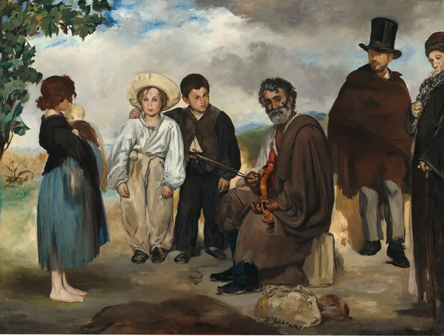 Le Vieux Musicien, Édouard Manet