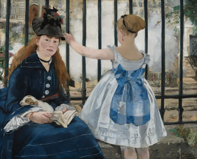 A Estrada de ferro, Édouard Manet