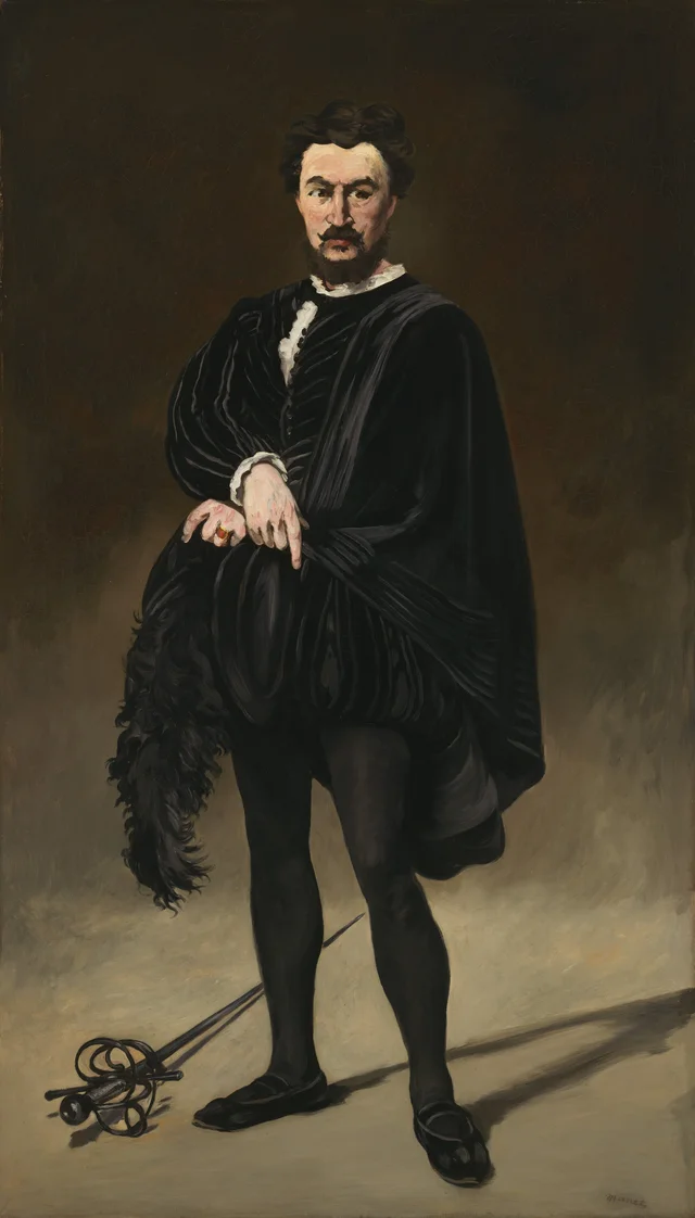 The Tragic Actor (Rouviere as Hamlet)