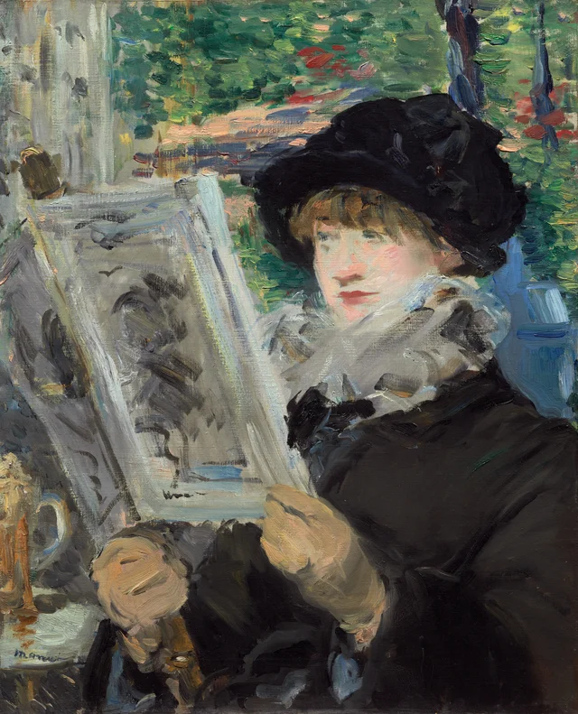 A Leitura, Édouard Manet