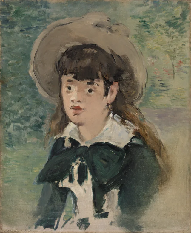 Young Girl on a Bench (Fillette sur un banc)