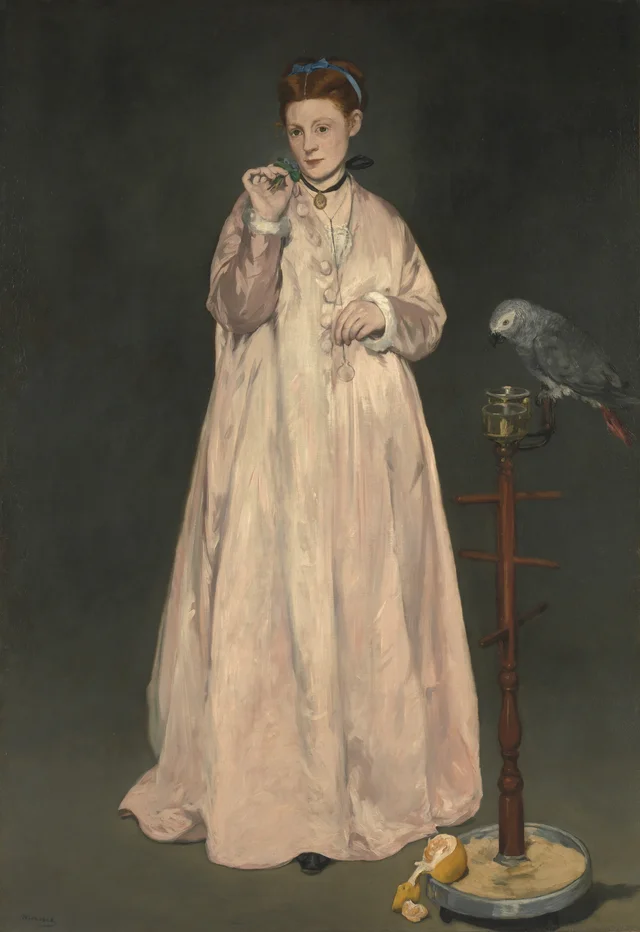 Jovem dama em 1866, Édouard Manet