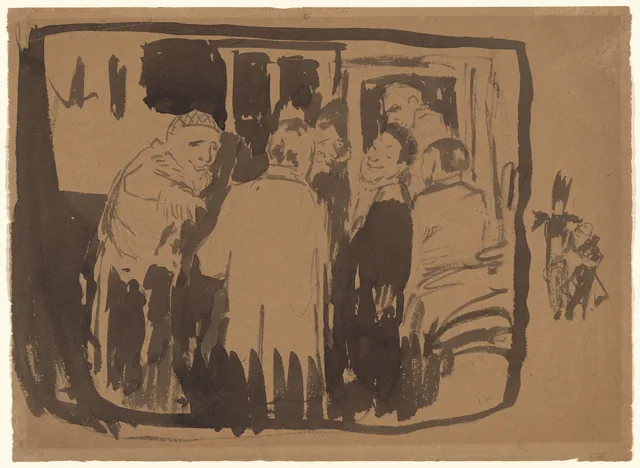 Au Théâtre Antoine, Édouard Vuillard