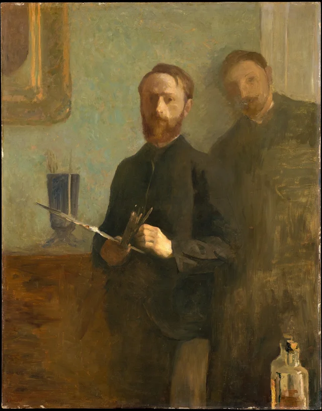 Autoportrait avec Waroquy