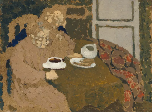 Dos mujeres tomando café, Édouard Vuillard