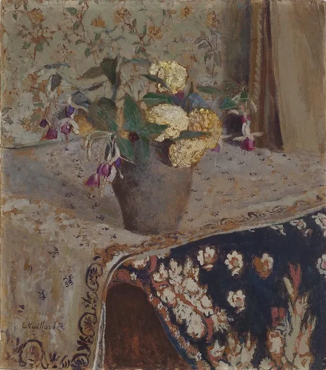 Fuchsias and Marigolds