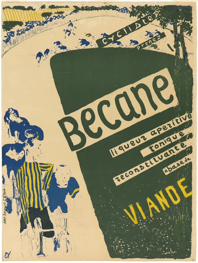 La bicicleta, Édouard Vuillard