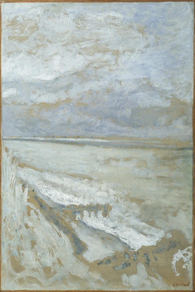 El mar en Vasouy, Édouard Vuillard