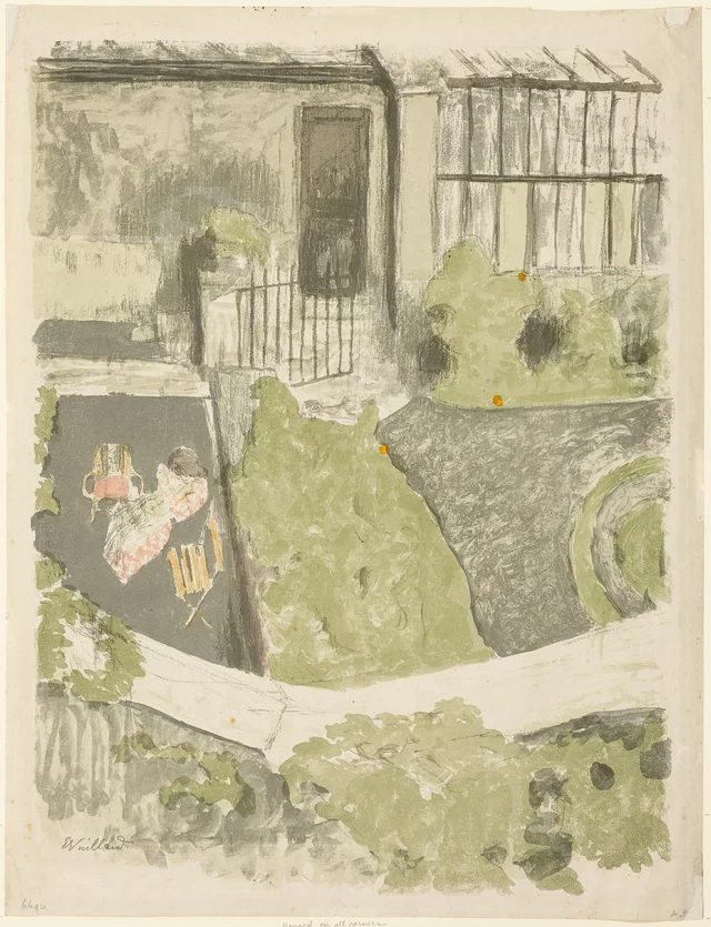 O Jardim diante do ateliê