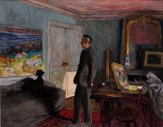 Portrait of Pierre Bonnard, Édouard Vuillard