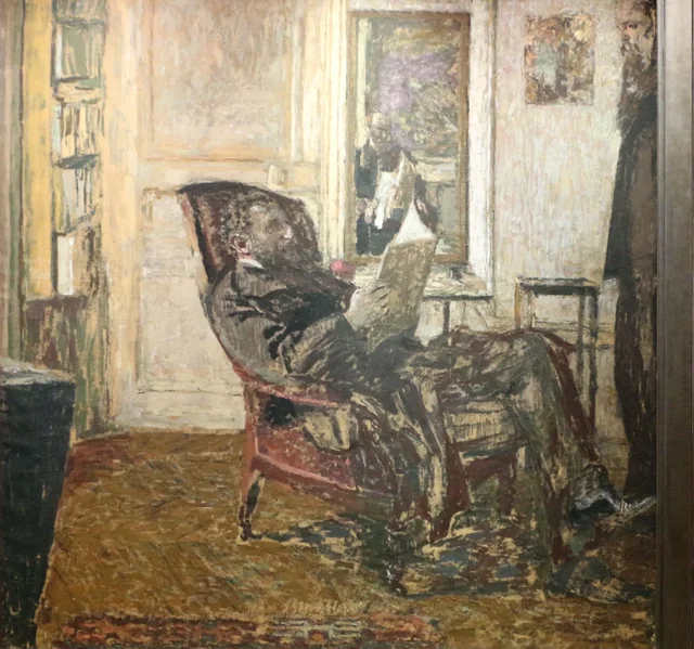 Portrait of Thadée Natanson in an Armchair