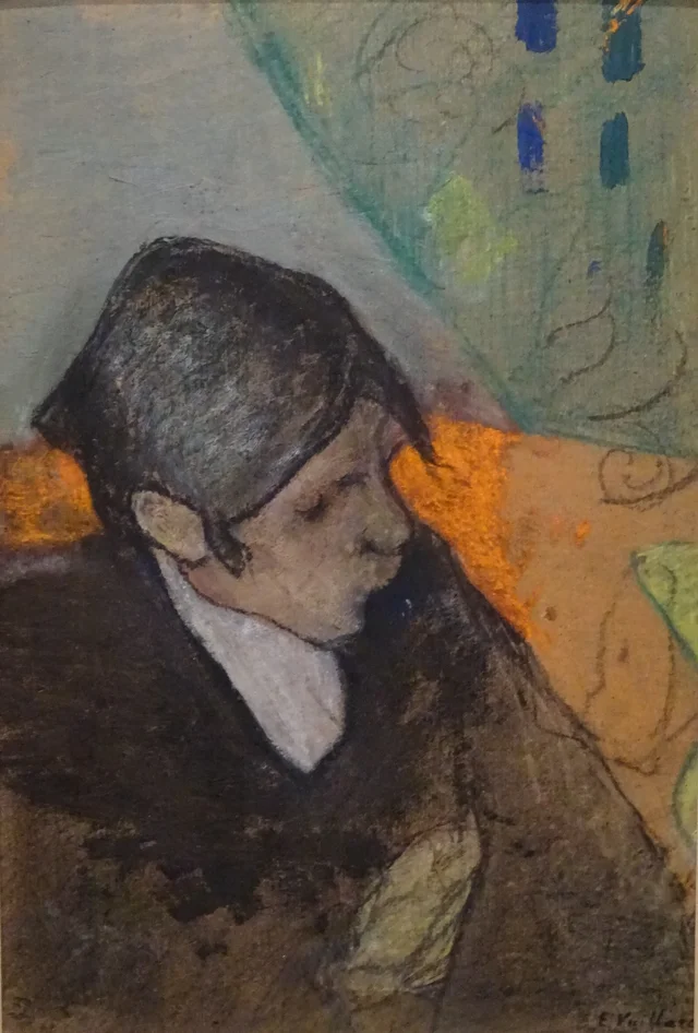 Roussel à la mèche noire