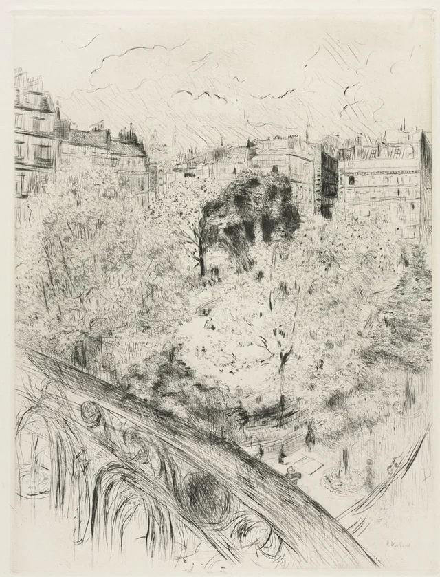 Square Vintimille, Édouard Vuillard