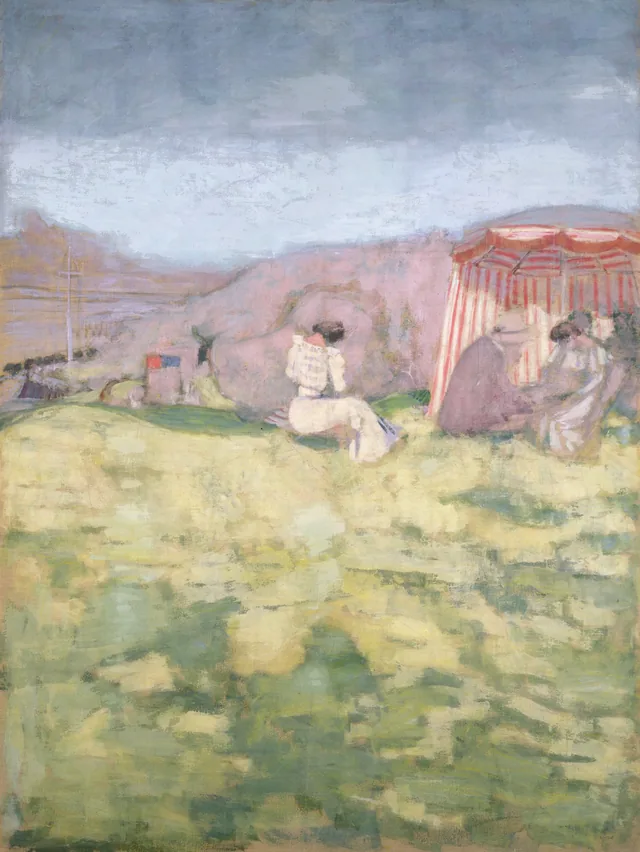 En la playa, Édouard Vuillard