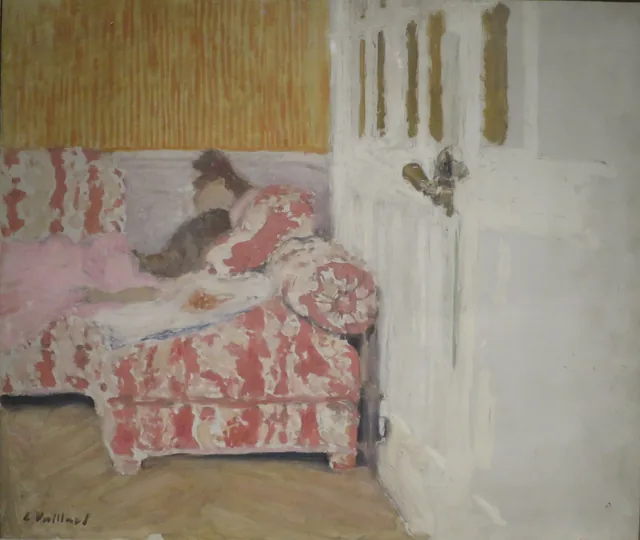 En el sofá, Édouard Vuillard