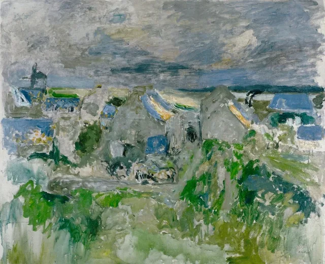 Village by the Sea, Saint-Jacut, Édouard Vuillard