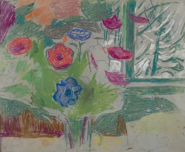 Anemones, Edvard Munch