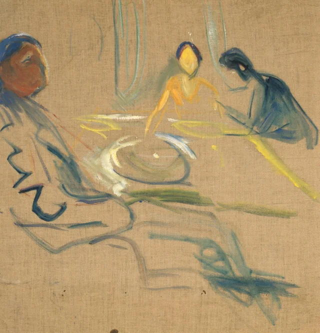 The Wedding of the Bohemian, Edvard Munch