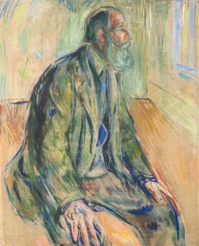 Børre en la ventana