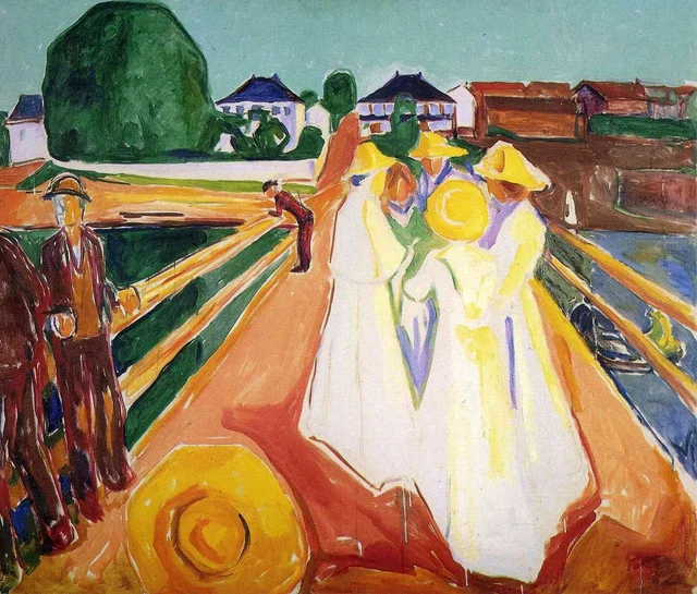 Las damas en el puente