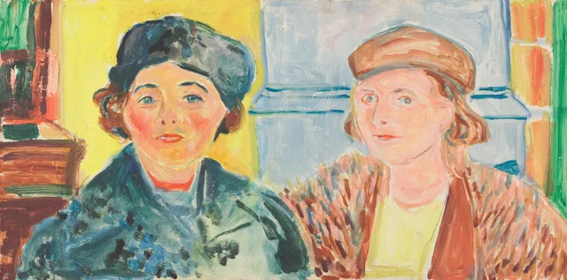 Ebba Ridderstad et Marika Pauli, Edvard Munch