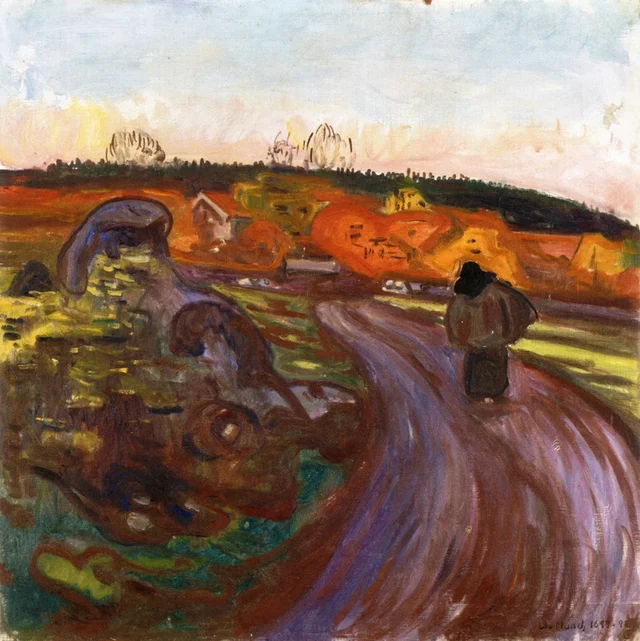 Otoño, Edvard Munch