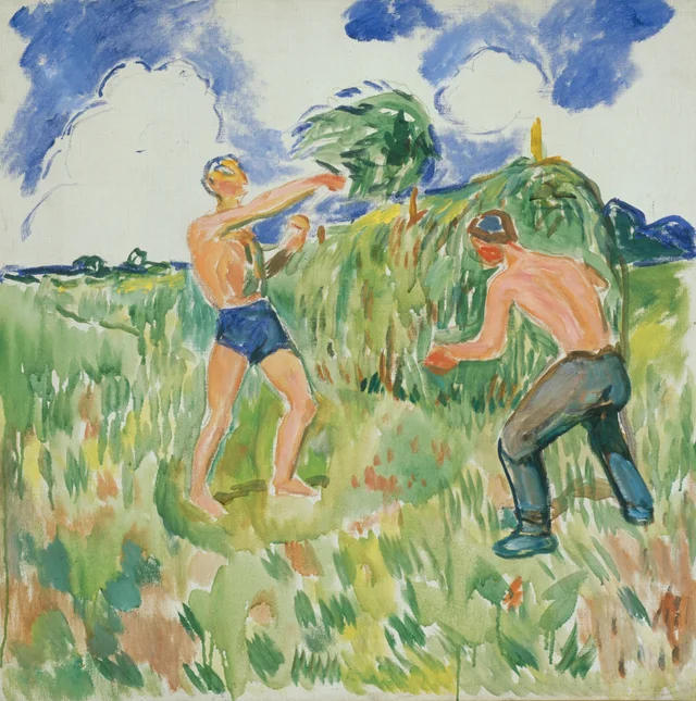 Haymaking, Edvard Munch
