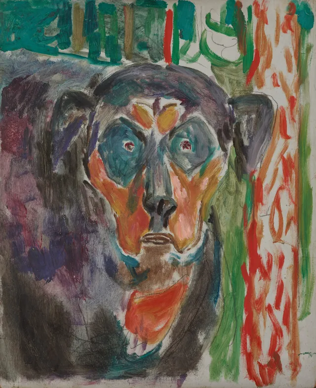 犬の頭
