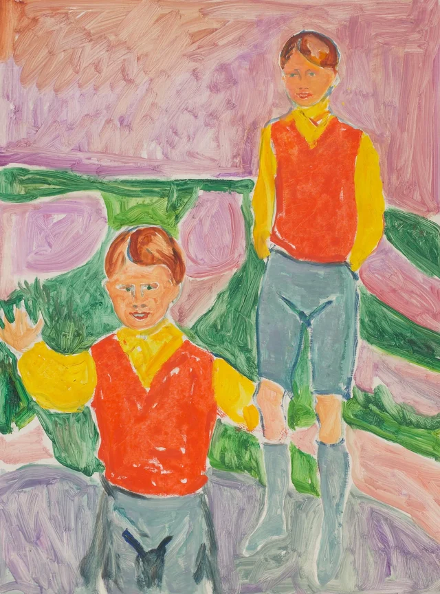 Johan Martin y Sten Stenersen