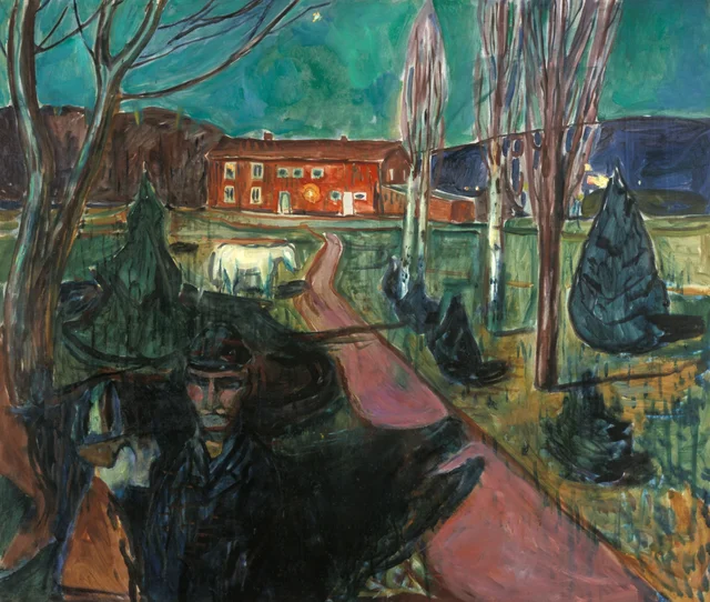 Ambiente de atardecer