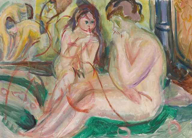 Mujeres en el baño