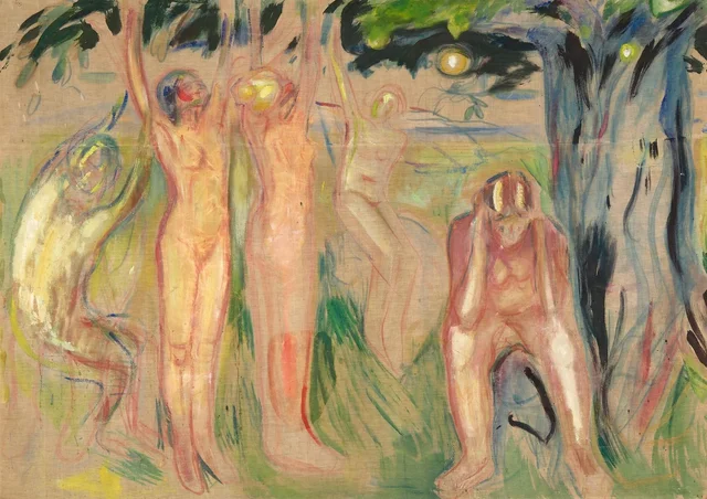 El árbol de la vida: parte izquierda