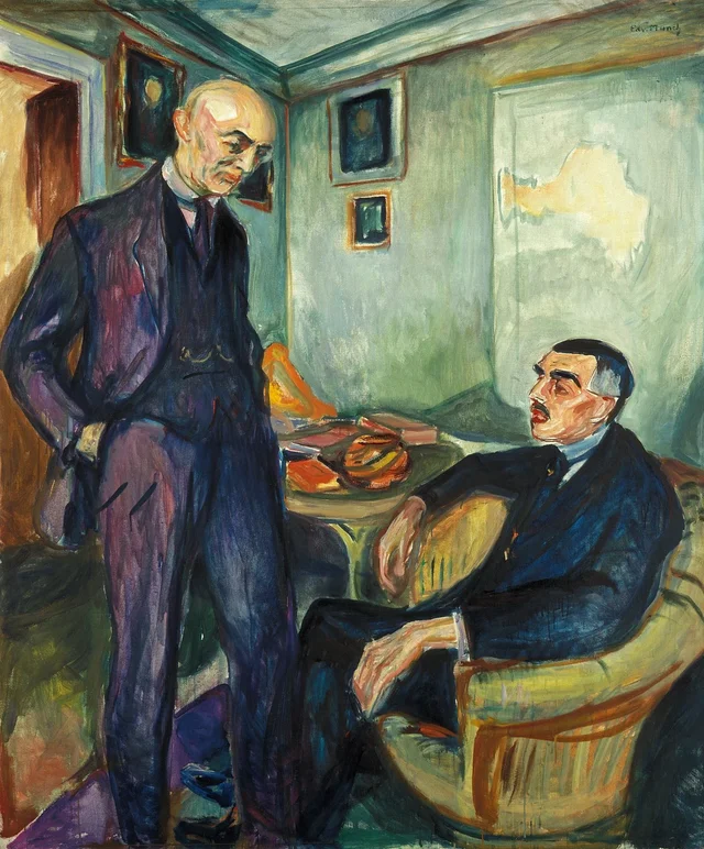 Lucien Dedichen et Jappe Nilssen, Edvard Munch