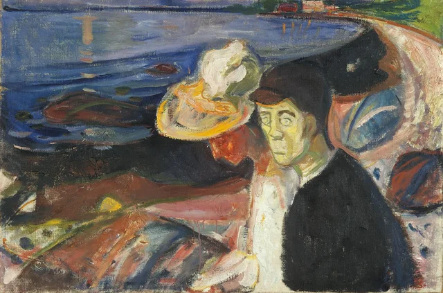 Hombre y mujer en la playa