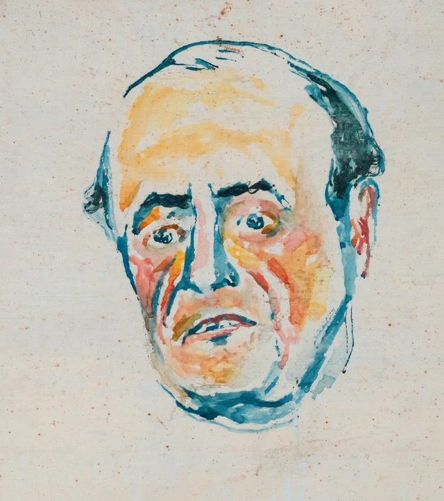 Retrato de homem, Edvard Munch