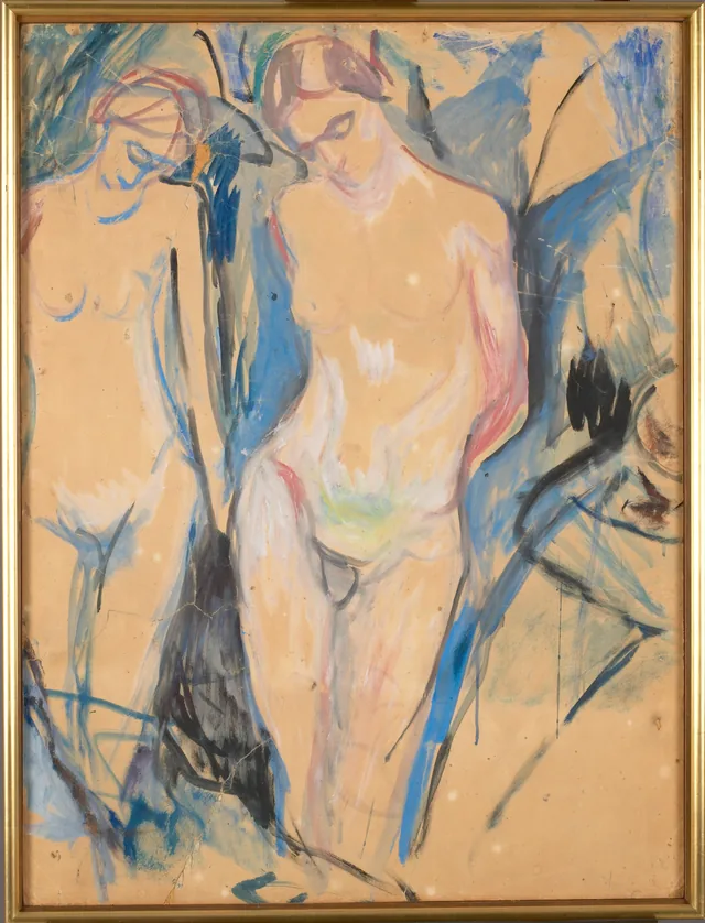 人間の山：二人の美神