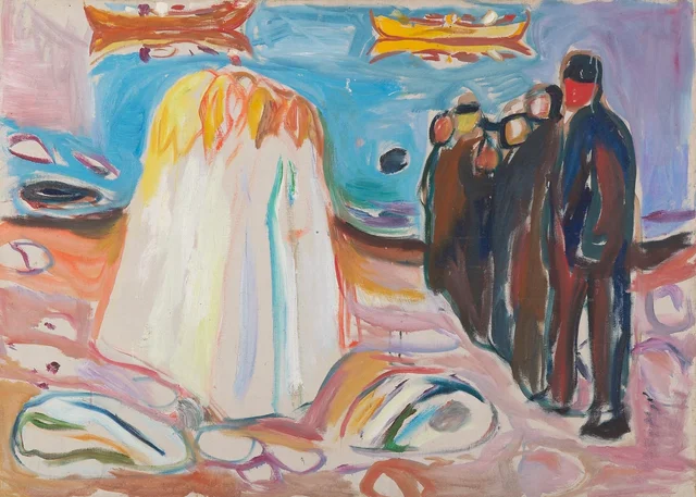 Meeting, Edvard Munch