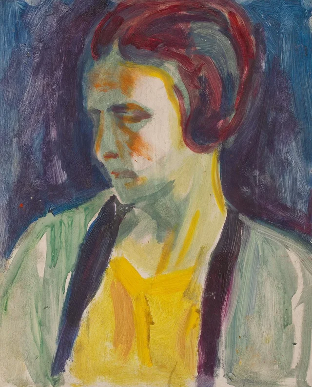 Retrato de modelo femenina