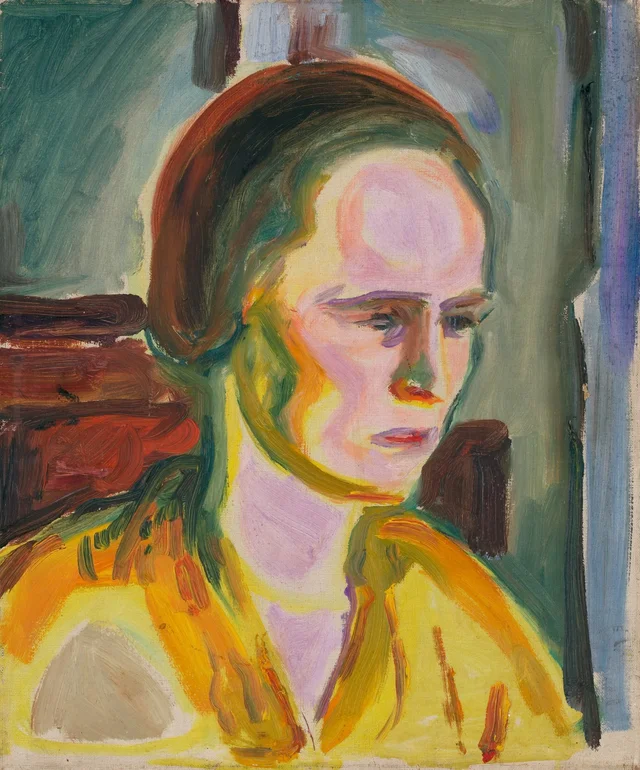 Retrato de modelo femenina