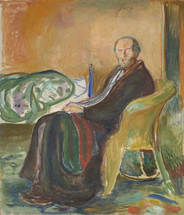 Autorretrato durante la gripe española