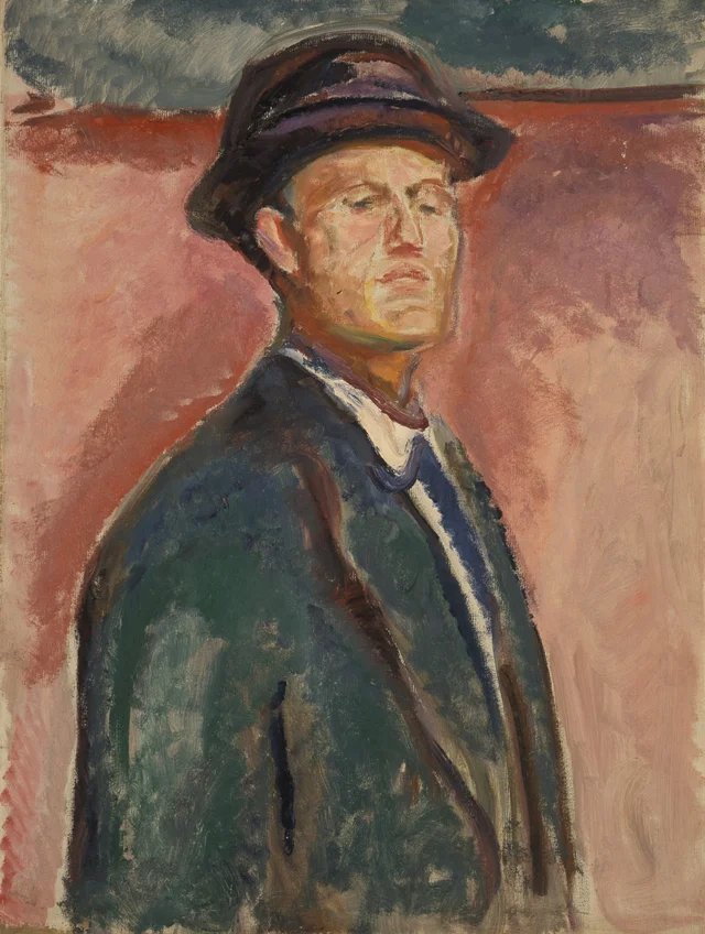 Autorretrato con sombrero