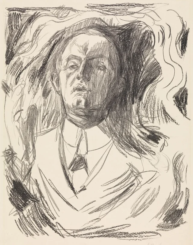 Autorretrato con cigarro
