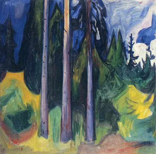 Bosque de abetos