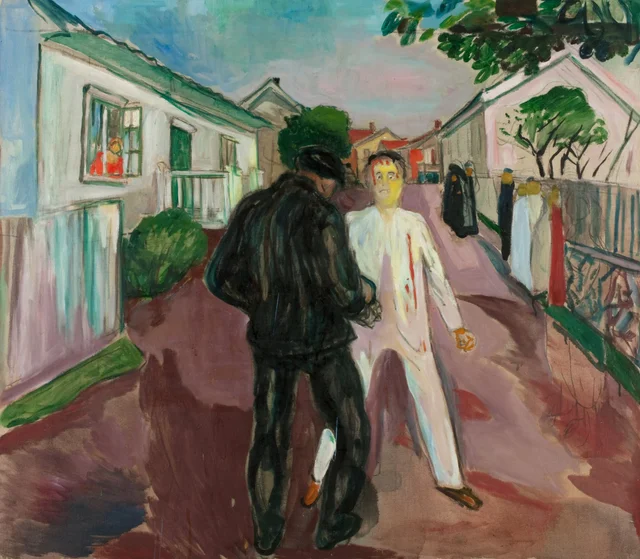 The Fight, Edvard Munch
