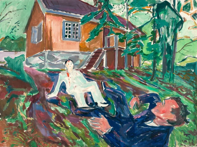 The Fight, Edvard Munch