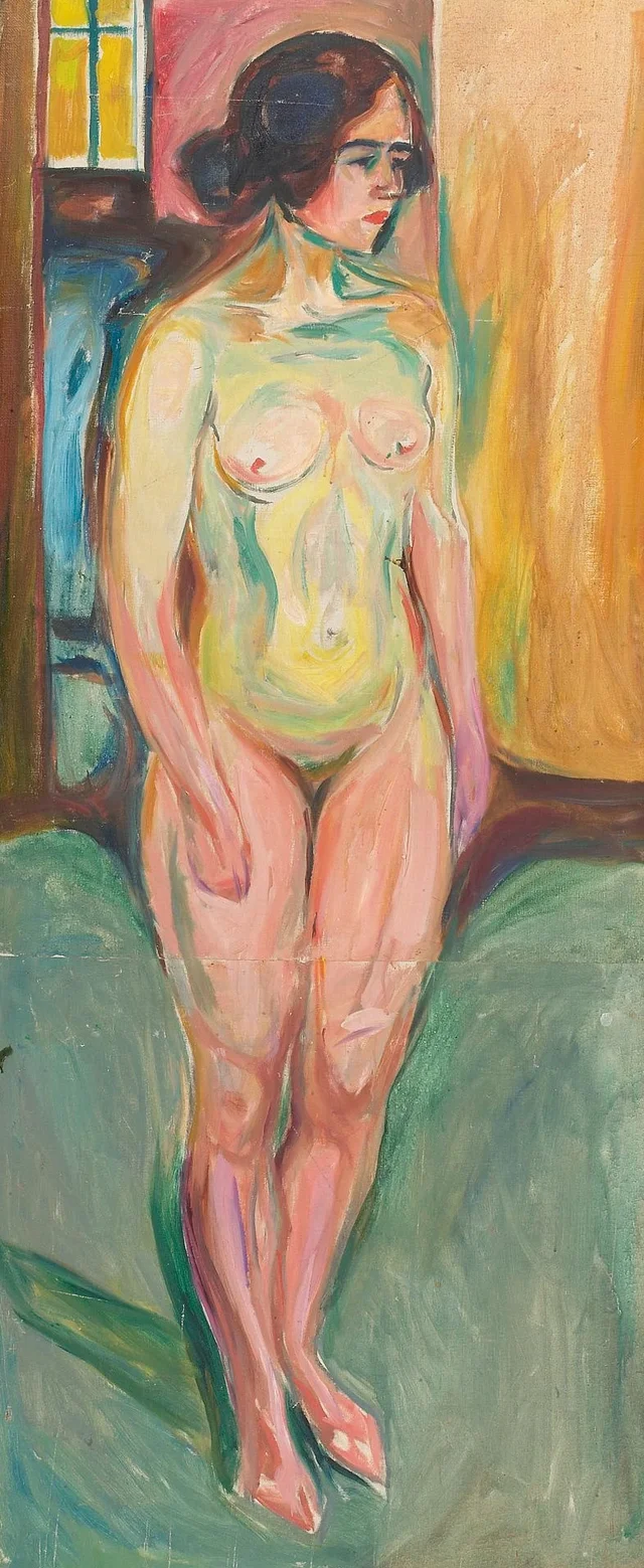 Desnudo de pie: mediodía