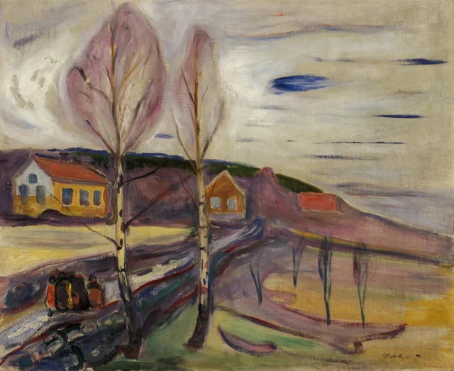 Principios de la primavera en Åsgårdstrand