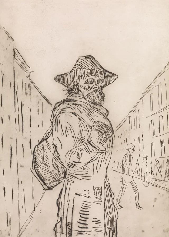 O Mendigo, Edvard Munch